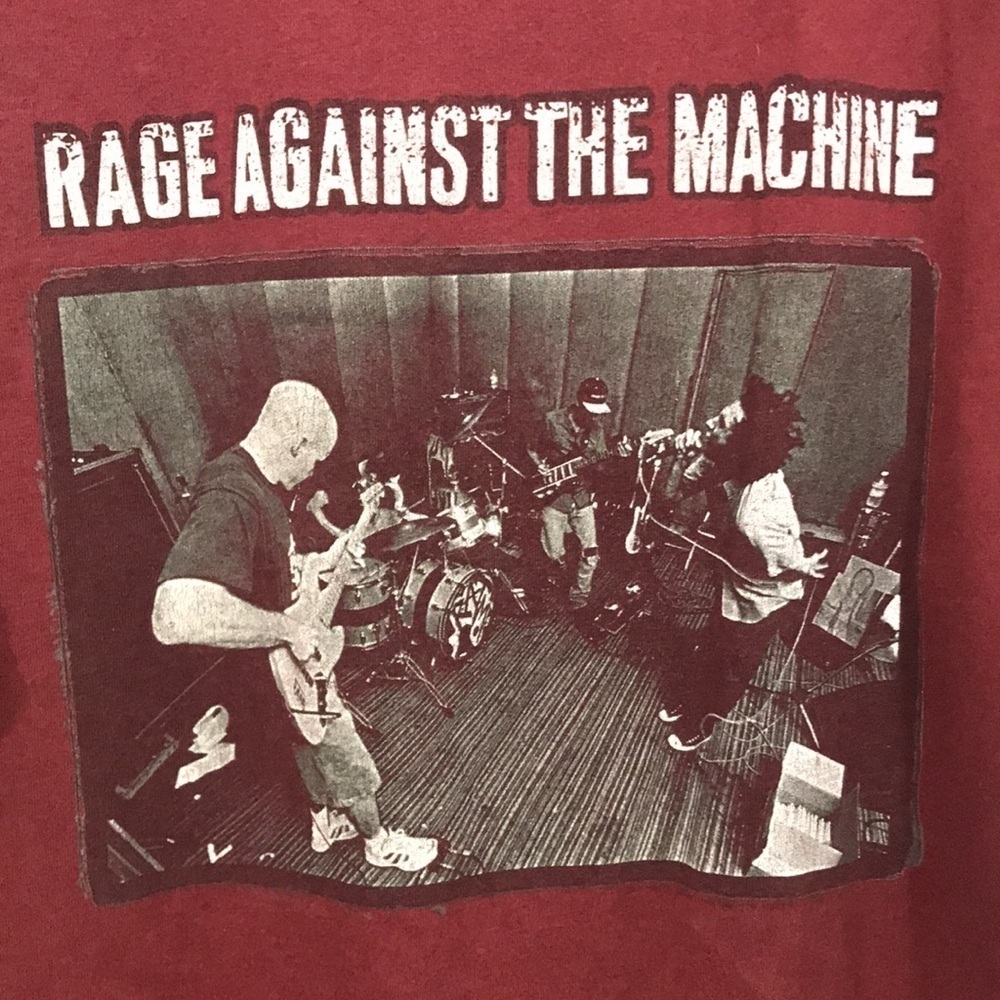 Giant Brand  “Rage Against the Machine” 1997 VTG Band Tour T-shirt size XL